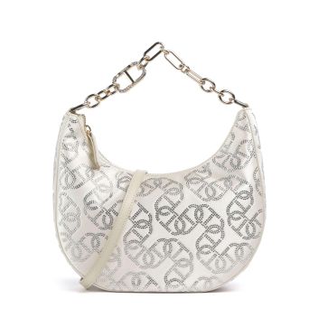 Twinset Croissant Handbag cream