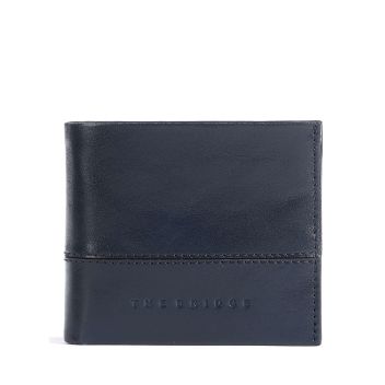 The Bridge Damiano RFID Wallet dark blue