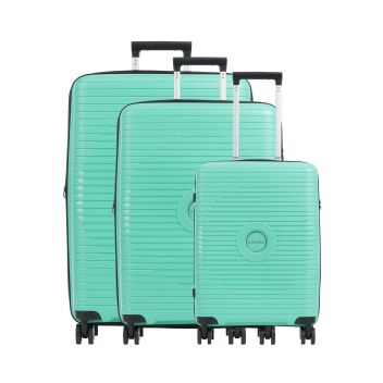 Travelite Orbita Suitcase set (4 wheels) green