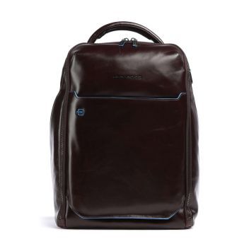 Piquadro Blue Square Backpack dark brown
