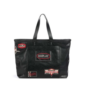 Replay Tote bag black