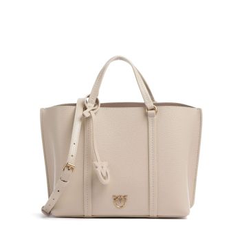Pinko Carrie Classic Handbag beige