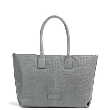 Liebeskind Chelsea Waxy Croco M Tote bag blue-grey