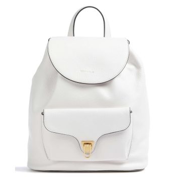 Coccinelle Beat Soft Backpack white