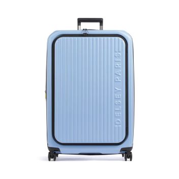 Delsey Paris Securitime Spinner (4 wheels) light blue