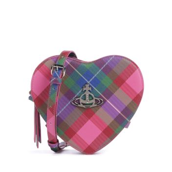 Vivienne Westwood Louise Saffiano Heart Crossbody bag multicolour