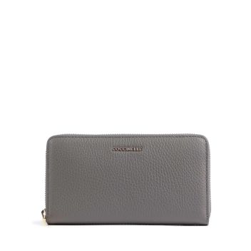 Coccinelle Metallic Soft Wallet grey