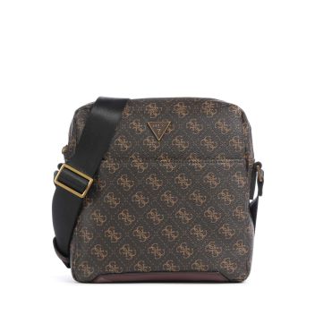 Guess Torino Eco Crossbody bag dark brown