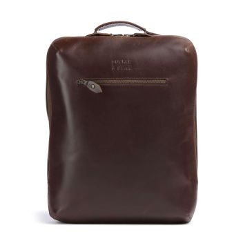 Buckle & Seam Crazy Horse Mik Backpack dark brown
