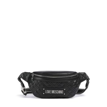 Love Moschino Quilted Fanny pack black