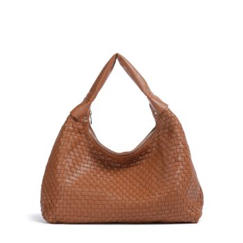 Núnoo Mountain Maxi Dandy Hobo bag cognac
