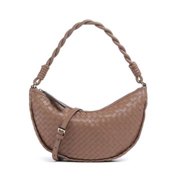 Abro Piuma Moon Shoulder bag brown