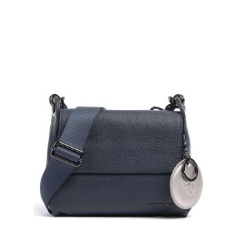 Mandarina Duck Mellow Leather Crossbody bag navy