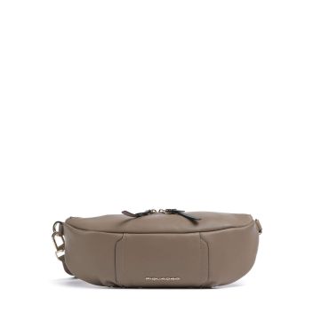 Piquadro Circle Crossbody bag taupe