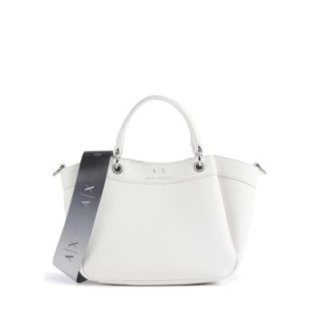 Armani Exchange Wave S Handbag white