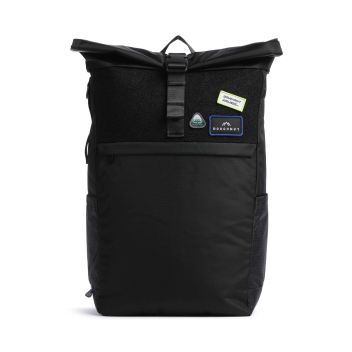 Doughnut Airlines Jetpack Rolltop backpack black