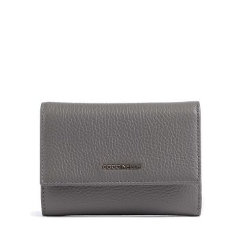 Coccinelle Metallic Soft Wallet grey