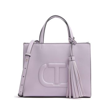 Twinset Oval T Logo Handbag violet