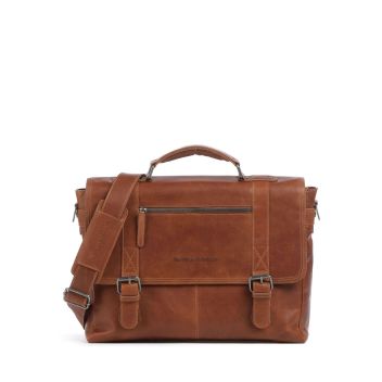 The Chesterfield Brand Imperia Briefcase cognac