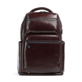 Piquadro Blue Square Backpack dark brown