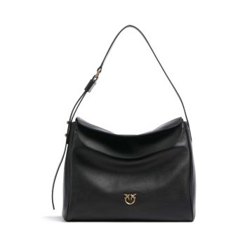 Pinko Leaf Big Hobo bag black
