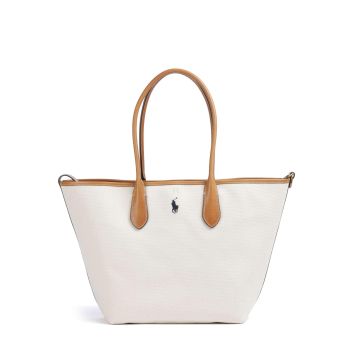 Polo Ralph Lauren Bellport Medium Tote bag ivory
