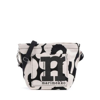 Marimekko Unikko Mono Mini Crossbody bag nature/black