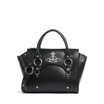 Vivienne Westwood Betty Smooth Medium Handbag black
