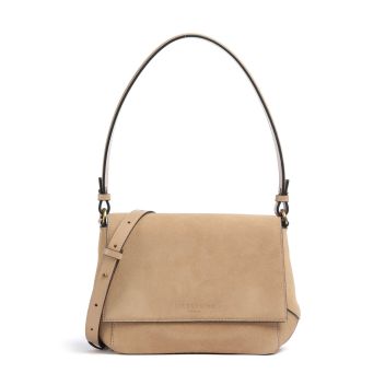 Liebeskind Lilly Suede M Shoulder bag beige