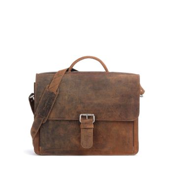 Plevier Briefcase brown