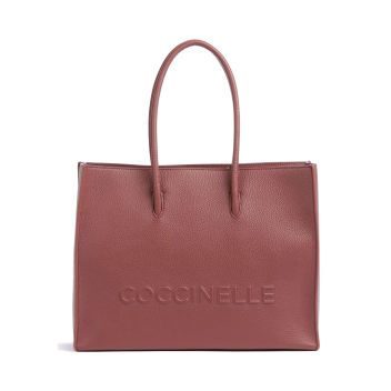 Coccinelle Myrtha Maxi Logo Tote bag brown