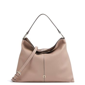 Aigner Savannah L Hobo bag taupe