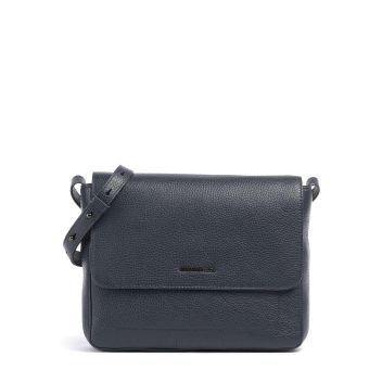 Mandarina Duck Mellow Leather Crossbody bag dark blue