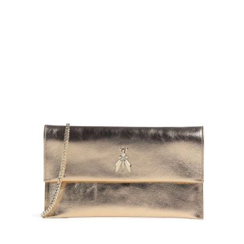 Patrizia Pepe Fly Ceremony Crossbody bag gold