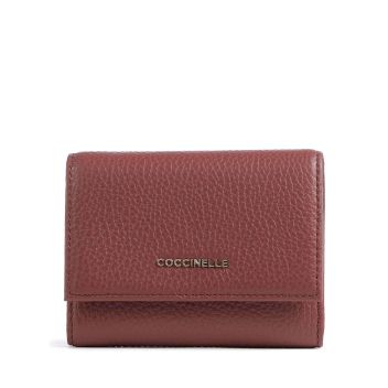 Coccinelle Metallic Soft Wallet brown