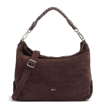 Abro Kaleido Poppy Hobo bag dark brown