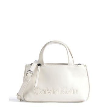 Calvin Klein CK Set Crossbody bag ivory