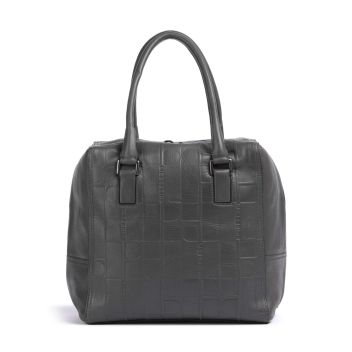 Liebeskind Kayla Monogram Sheep Natural M Handbag dark grey