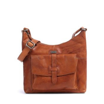 Spikes & Sparrow Bronco Hobo bag cognac