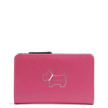 Radley London Heritage Dog Outline Wallet pink