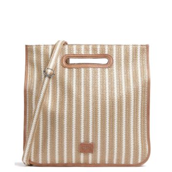FredsBruder Sommerliebe Square Handbag beige/white