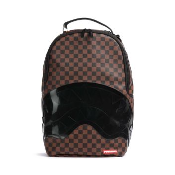 Sprayground Sharks in Paris Clear SM & Eyes Backpack brown/black