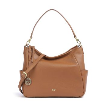 Braun Büffel Hanna Hobo bag cognac