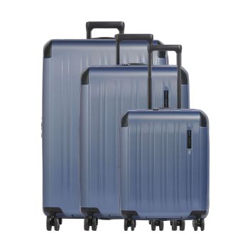 Travelite Dynamiic Suitcase set (4 wheels) blue