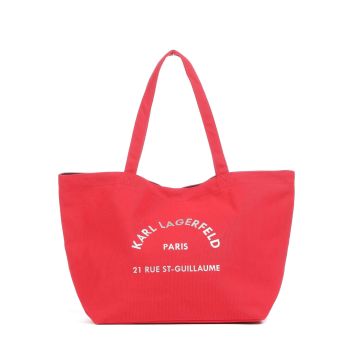 Karl Lagerfeld K/Rue St Guillaume Tote bag red