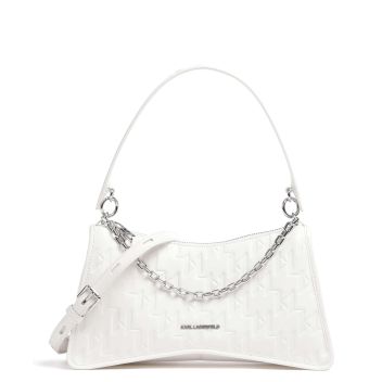 Karl Lagerfeld K/Seven Element Shoulder bag white