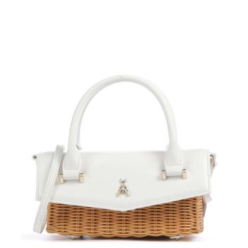 Patrizia Pepe Fly Bamby Capri Handbag nature/white