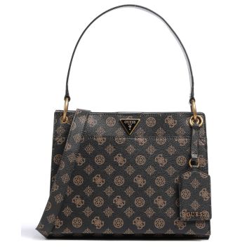 Guess Basilea Shoulder bag dark brown