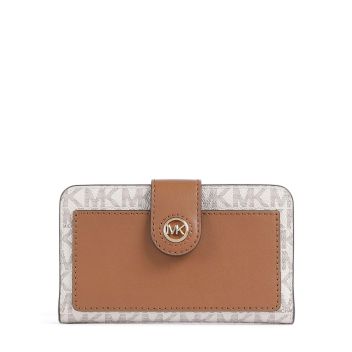 Michael Kors MK Charm Wallet ivory