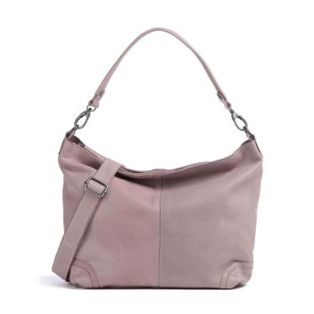 The Chesterfield Brand Washed Waxed Cow Bolivia Hobo bag lavender